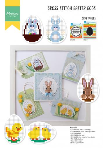 Cross stitch Easter Eggs kopie