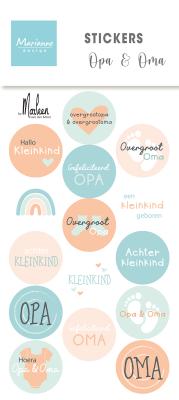 Stickers - Opa & Oma by Marleen