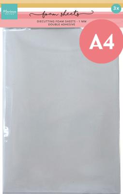 Foam sheets- A4 - White 1 mm